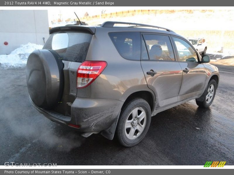 Magnetic Gray Metallic / Sand Beige 2012 Toyota RAV4 I4 4WD