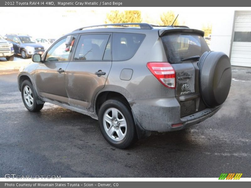 Magnetic Gray Metallic / Sand Beige 2012 Toyota RAV4 I4 4WD