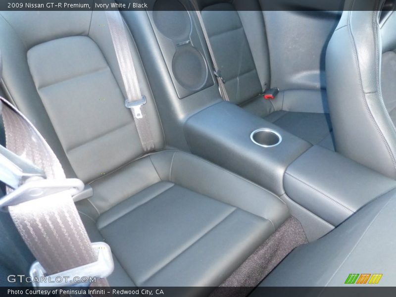 Ivory White / Black 2009 Nissan GT-R Premium