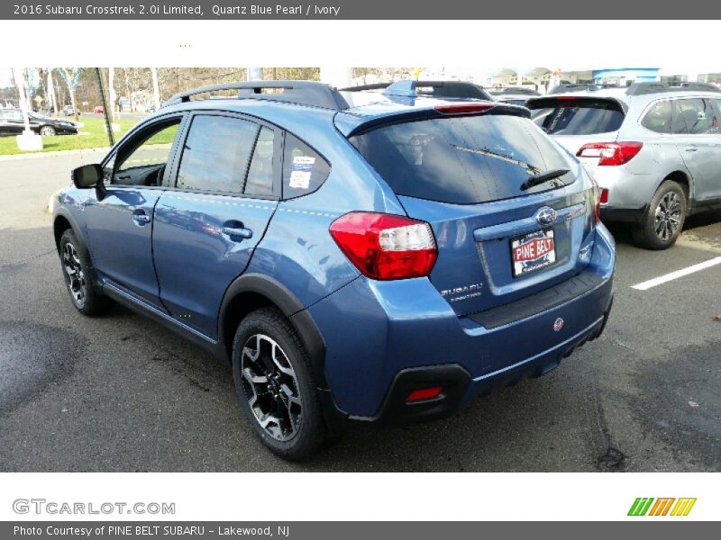 Quartz Blue Pearl / Ivory 2016 Subaru Crosstrek 2.0i Limited