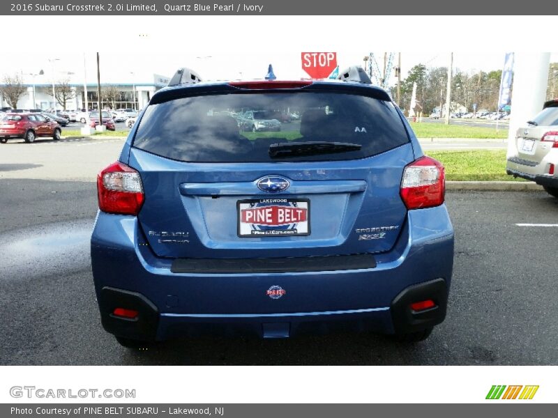 Quartz Blue Pearl / Ivory 2016 Subaru Crosstrek 2.0i Limited