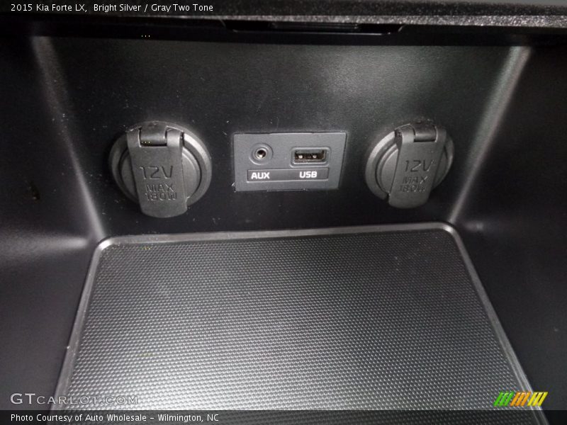 Bright Silver / Gray Two Tone 2015 Kia Forte LX