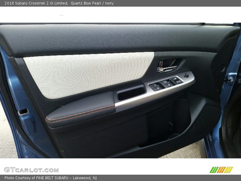 Quartz Blue Pearl / Ivory 2016 Subaru Crosstrek 2.0i Limited