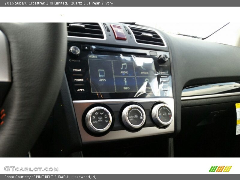 Quartz Blue Pearl / Ivory 2016 Subaru Crosstrek 2.0i Limited