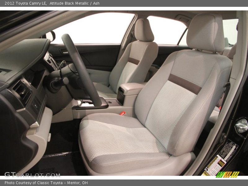 Attitude Black Metallic / Ash 2012 Toyota Camry LE