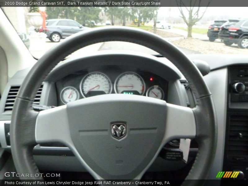 Dark Titanium Metallic / Dark Slate Gray/Light Shale 2010 Dodge Grand Caravan SXT