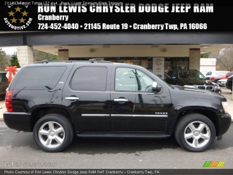 Black / Light Titanium/Dark Titanium 2014 Chevrolet Tahoe LTZ 4x4