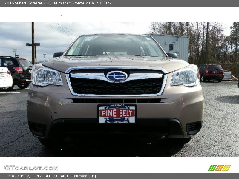 Burnished Bronze Metallic / Black 2016 Subaru Forester 2.5i