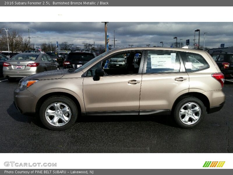 Burnished Bronze Metallic / Black 2016 Subaru Forester 2.5i