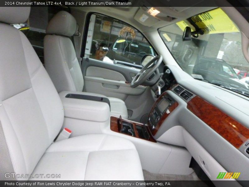 Black / Light Titanium/Dark Titanium 2014 Chevrolet Tahoe LTZ 4x4