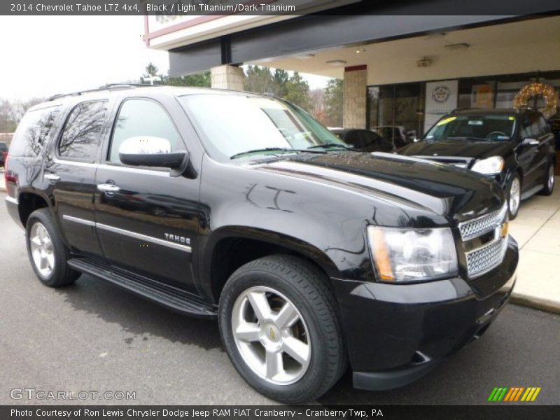 Black / Light Titanium/Dark Titanium 2014 Chevrolet Tahoe LTZ 4x4