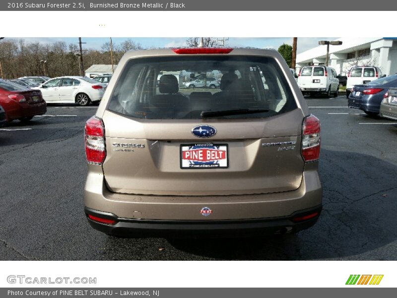 Burnished Bronze Metallic / Black 2016 Subaru Forester 2.5i