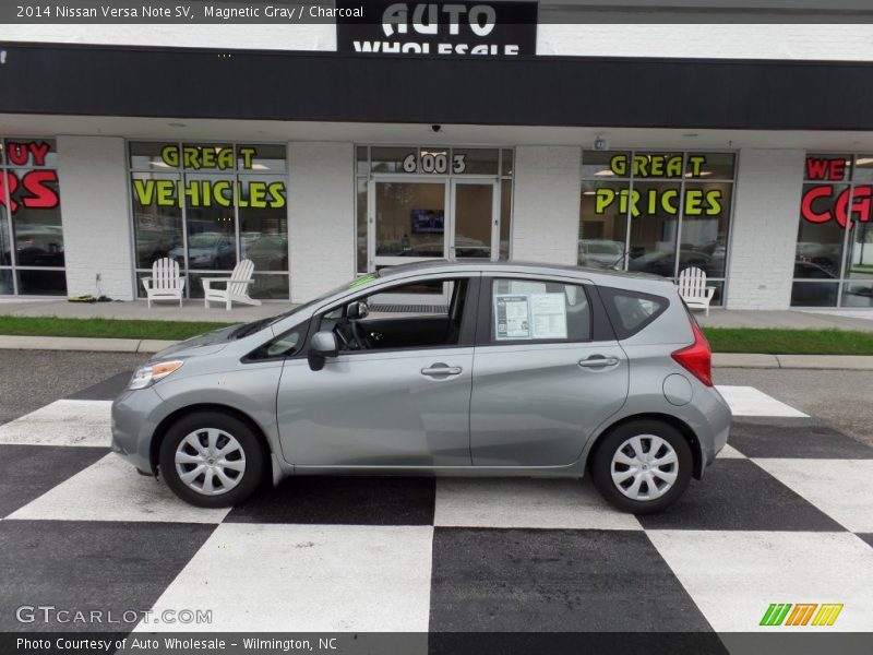 Magnetic Gray / Charcoal 2014 Nissan Versa Note SV