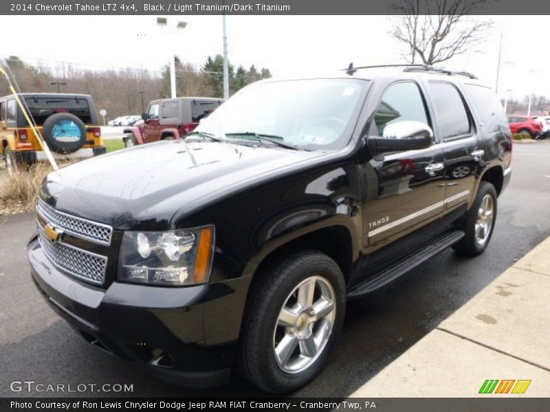 Black / Light Titanium/Dark Titanium 2014 Chevrolet Tahoe LTZ 4x4
