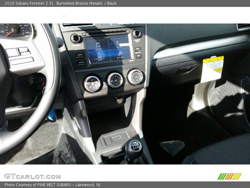 Controls of 2016 Forester 2.5i