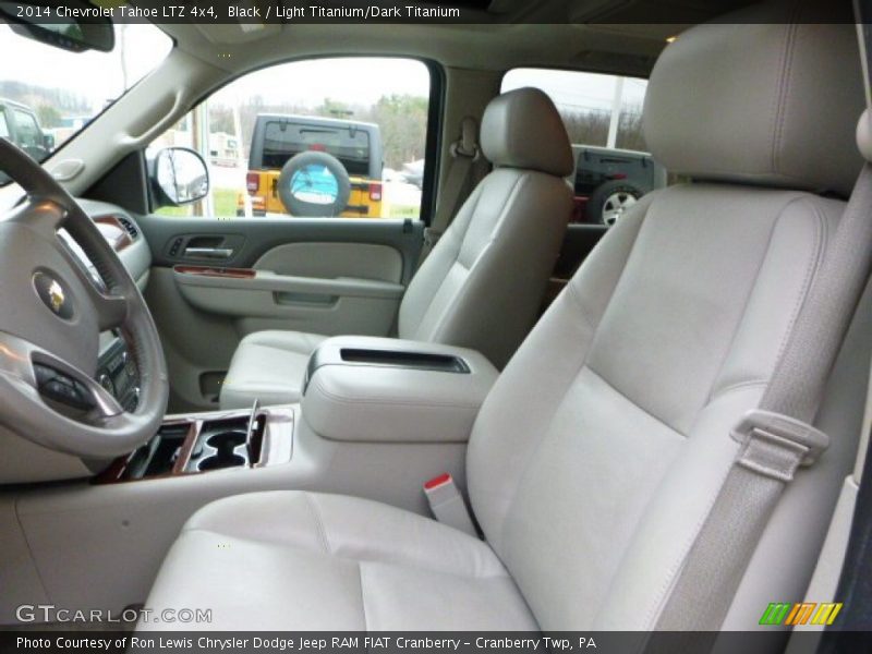 Black / Light Titanium/Dark Titanium 2014 Chevrolet Tahoe LTZ 4x4