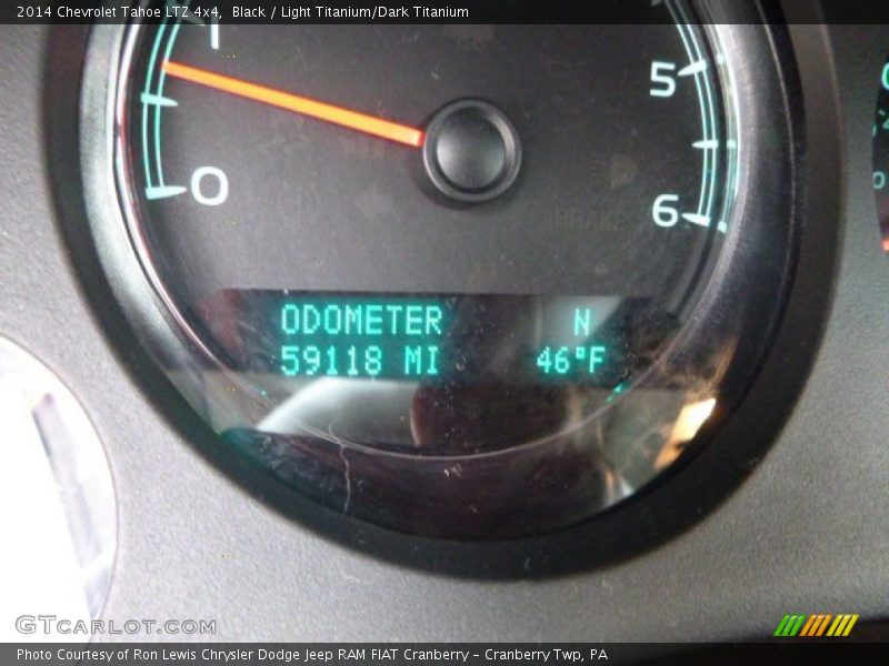Black / Light Titanium/Dark Titanium 2014 Chevrolet Tahoe LTZ 4x4