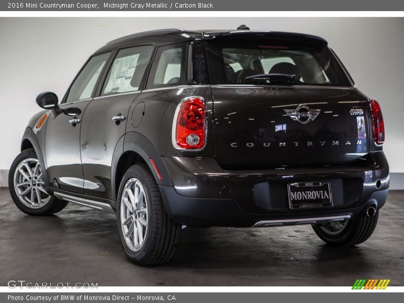 Midnight Gray Metallic / Carbon Black 2016 Mini Countryman Cooper