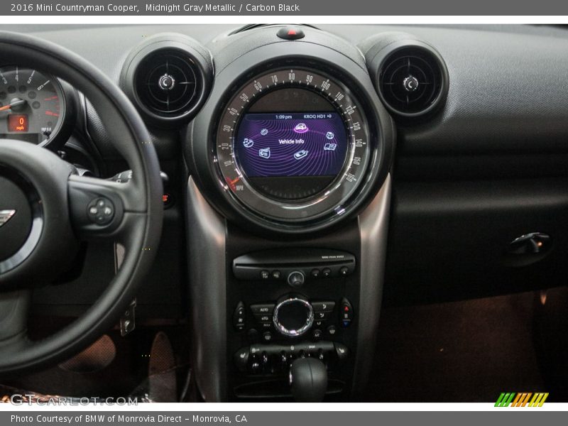 Midnight Gray Metallic / Carbon Black 2016 Mini Countryman Cooper