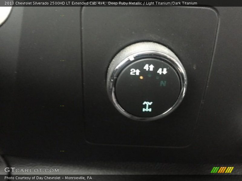 Deep Ruby Metallic / Light Titanium/Dark Titanium 2013 Chevrolet Silverado 2500HD LT Extended Cab 4x4