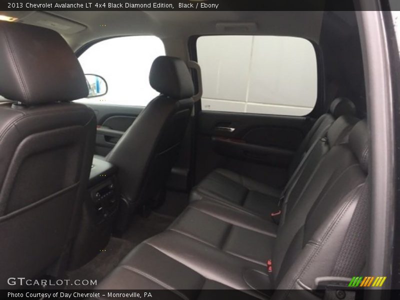Black / Ebony 2013 Chevrolet Avalanche LT 4x4 Black Diamond Edition