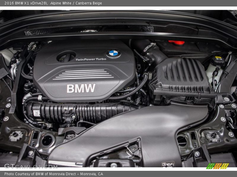 Alpine White / Canberra Beige 2016 BMW X1 xDrive28i
