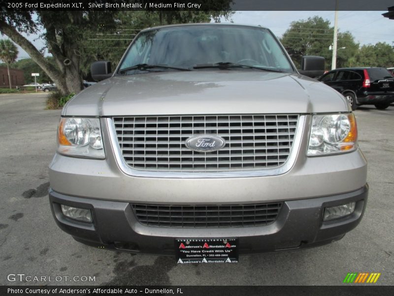 Silver Birch Metallic / Medium Flint Grey 2005 Ford Expedition XLT