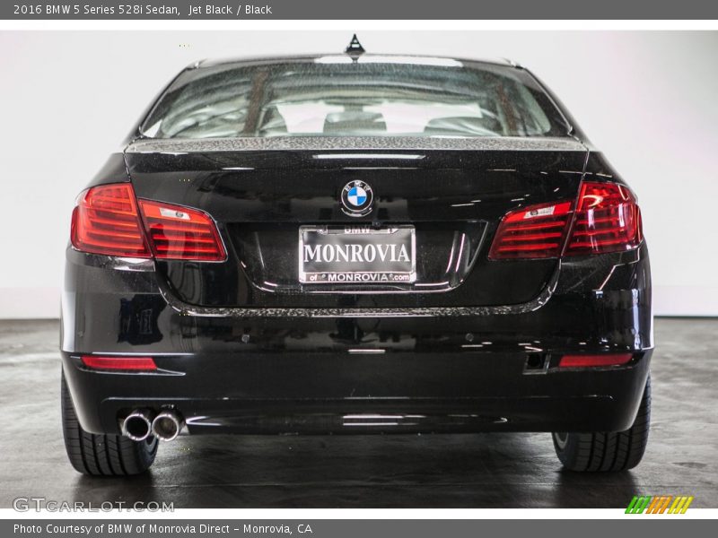 Jet Black / Black 2016 BMW 5 Series 528i Sedan