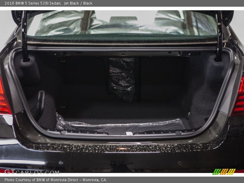 Jet Black / Black 2016 BMW 5 Series 528i Sedan