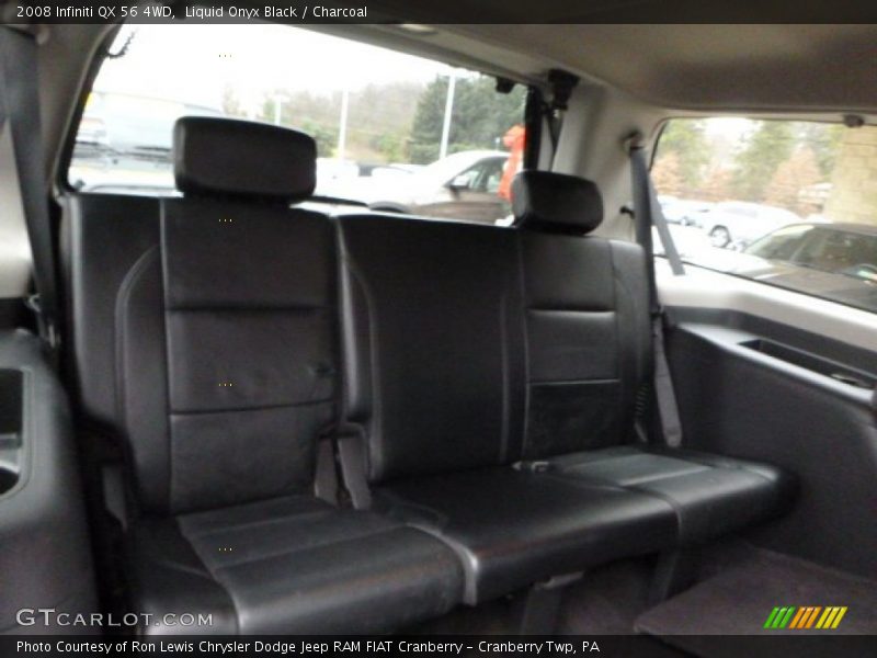 Liquid Onyx Black / Charcoal 2008 Infiniti QX 56 4WD