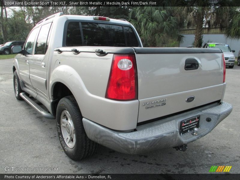 Silver Birch Metallic / Medium Dark Flint/Dark Flint 2004 Ford Explorer Sport Trac XLT