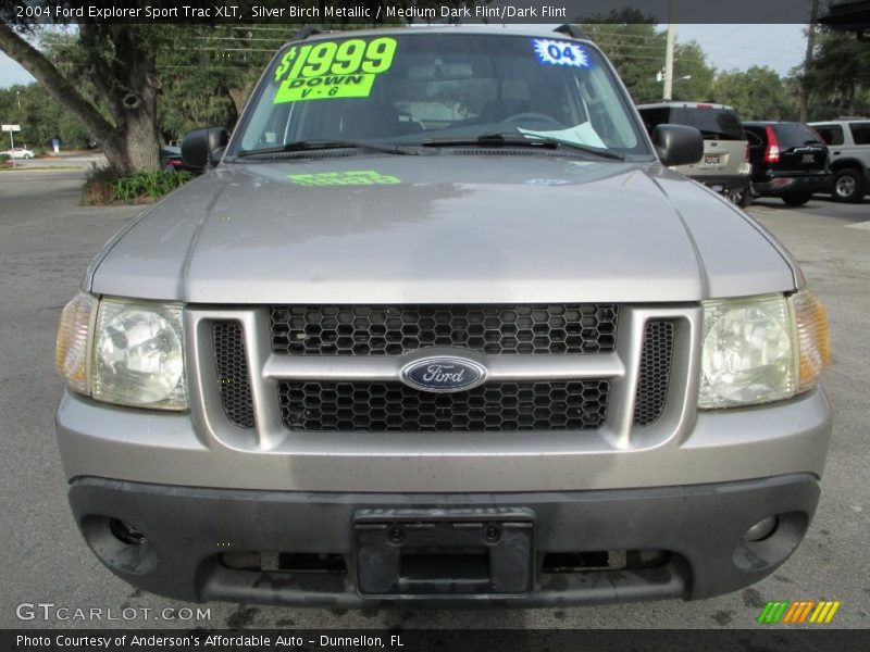Silver Birch Metallic / Medium Dark Flint/Dark Flint 2004 Ford Explorer Sport Trac XLT