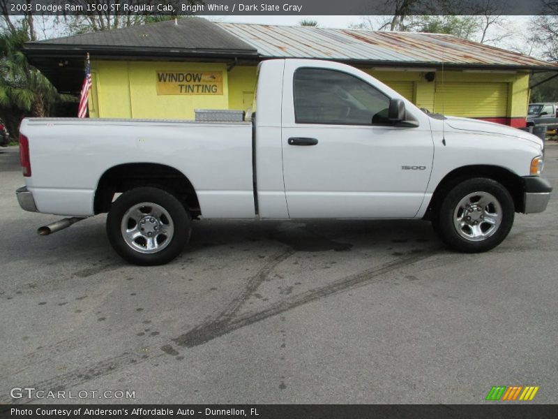 Bright White / Dark Slate Gray 2003 Dodge Ram 1500 ST Regular Cab