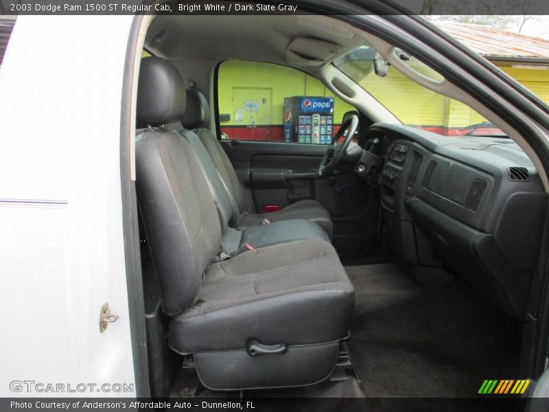 Bright White / Dark Slate Gray 2003 Dodge Ram 1500 ST Regular Cab