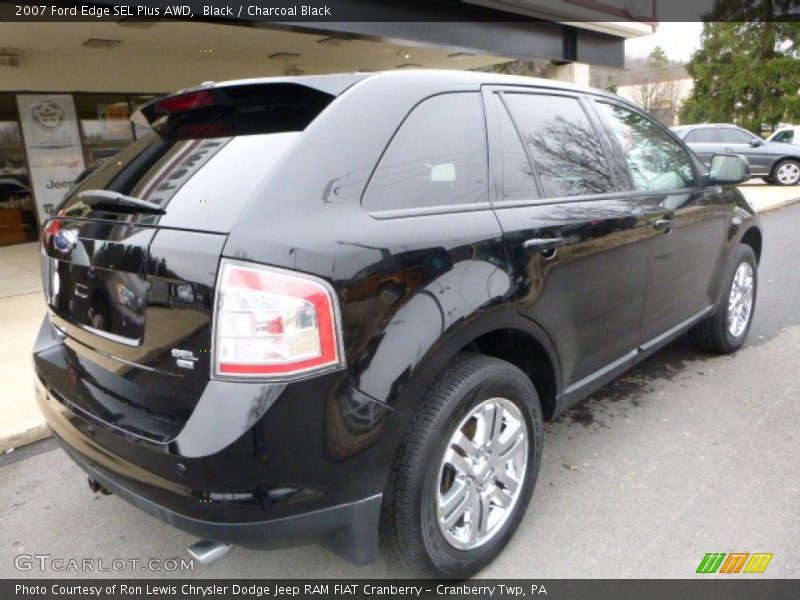 Black / Charcoal Black 2007 Ford Edge SEL Plus AWD