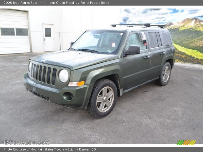 Jeep Green Metallic / Pastel Pebble Beige 2008 Jeep Patriot Sport 4x4