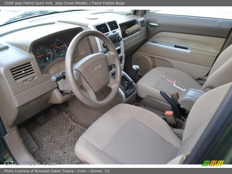 Jeep Green Metallic / Pastel Pebble Beige 2008 Jeep Patriot Sport 4x4