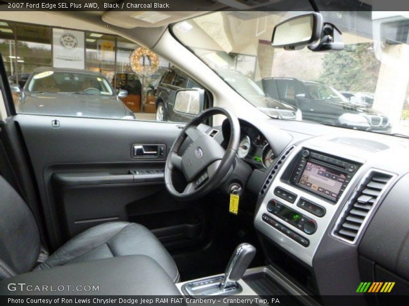 Black / Charcoal Black 2007 Ford Edge SEL Plus AWD