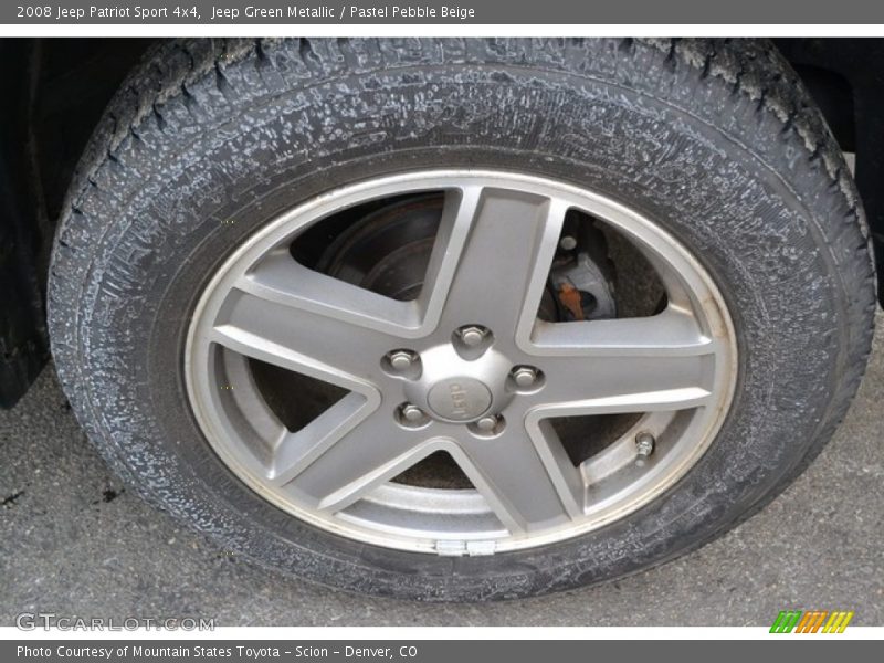 Jeep Green Metallic / Pastel Pebble Beige 2008 Jeep Patriot Sport 4x4