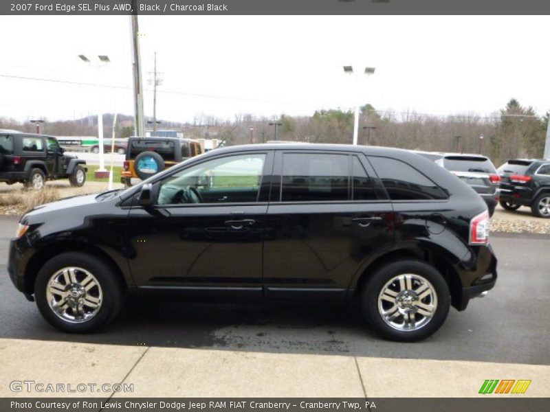 Black / Charcoal Black 2007 Ford Edge SEL Plus AWD