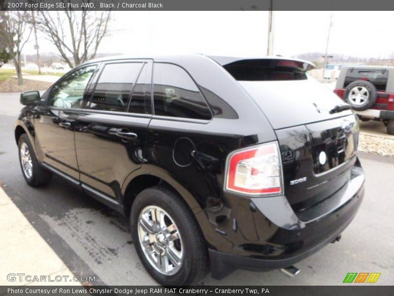 Black / Charcoal Black 2007 Ford Edge SEL Plus AWD