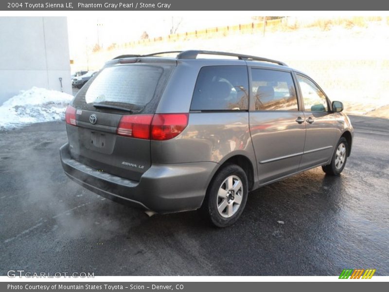 Phantom Gray Pearl / Stone Gray 2004 Toyota Sienna LE