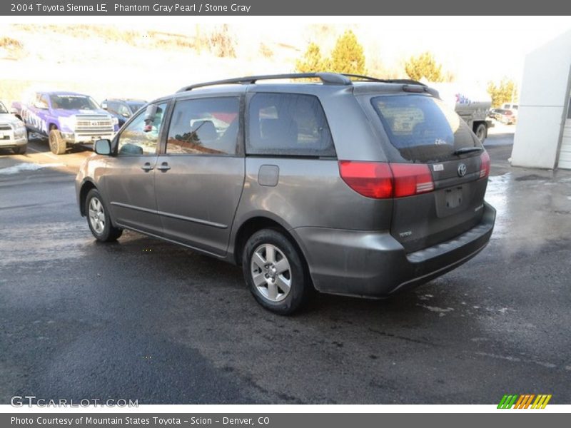 Phantom Gray Pearl / Stone Gray 2004 Toyota Sienna LE