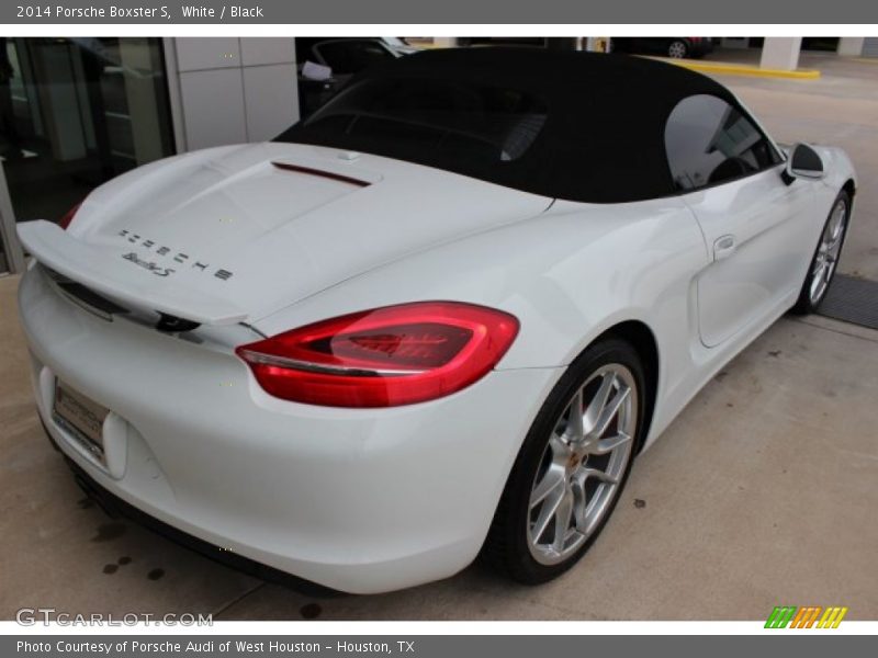 White / Black 2014 Porsche Boxster S