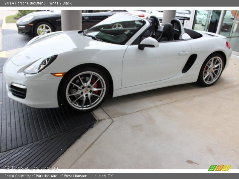 White / Black 2014 Porsche Boxster S