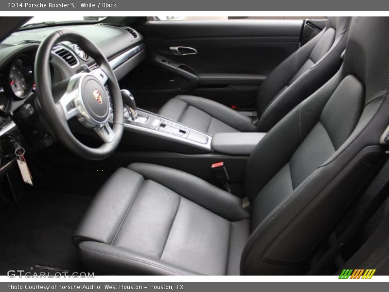 White / Black 2014 Porsche Boxster S
