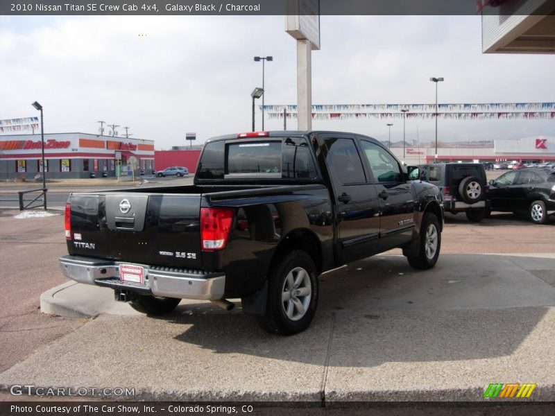 Galaxy Black / Charcoal 2010 Nissan Titan SE Crew Cab 4x4