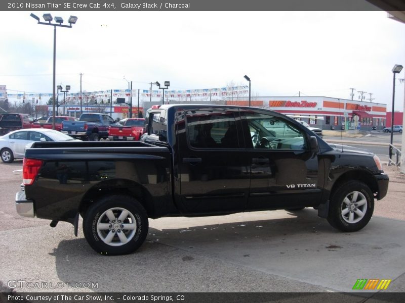 Galaxy Black / Charcoal 2010 Nissan Titan SE Crew Cab 4x4