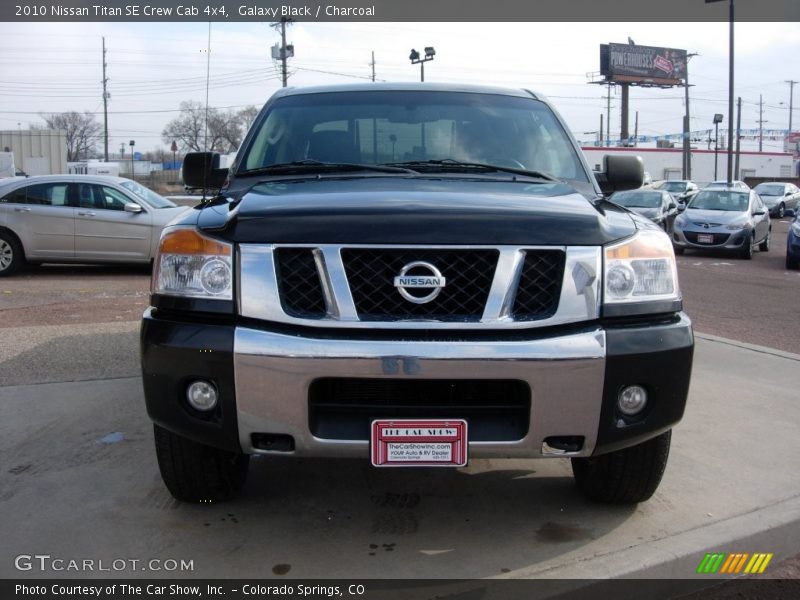 Galaxy Black / Charcoal 2010 Nissan Titan SE Crew Cab 4x4