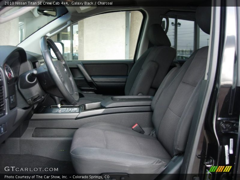 Galaxy Black / Charcoal 2010 Nissan Titan SE Crew Cab 4x4